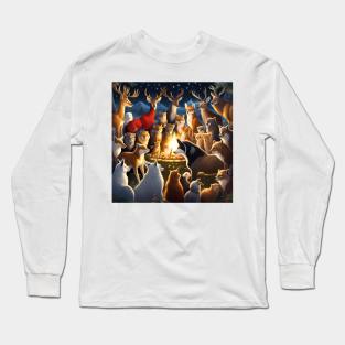 Animal Christmas Long Sleeve T-Shirt